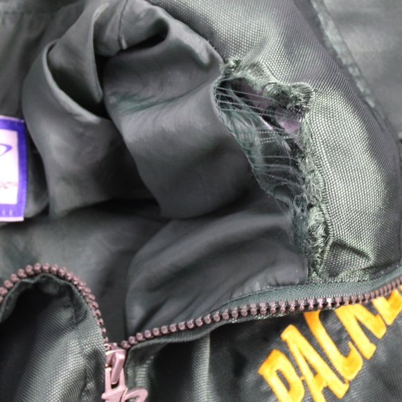 Vintage Green Bay Packers Logo Athletic NFL Pro Line Jacket – Size L - Picture 5 of 9